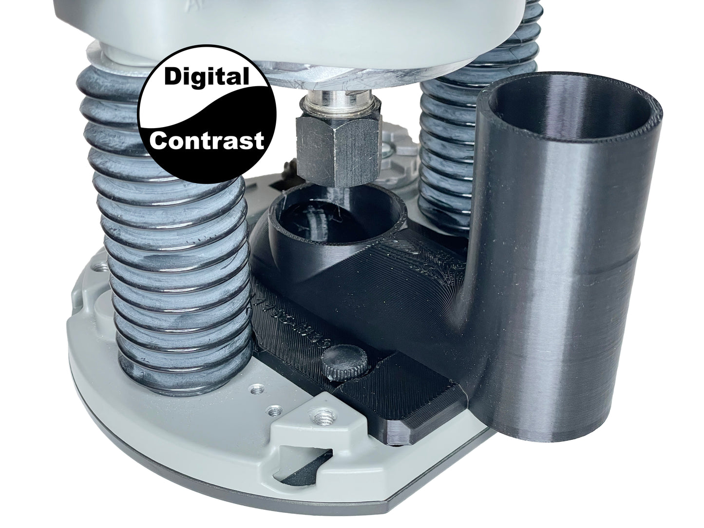 Bosch 1617 Plunge Base Router Hose Adapter with Shroud