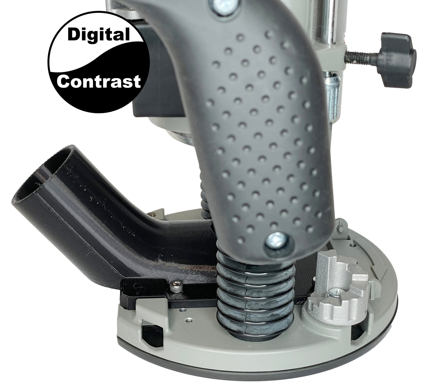 Bosch 1617 Plunge Base Router Hose Adapter with Shroud