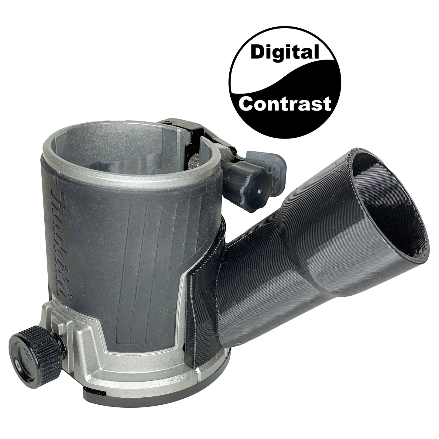 Makita XTR01Z and RT0701C Fixed Base Trim Router Hose Adapter