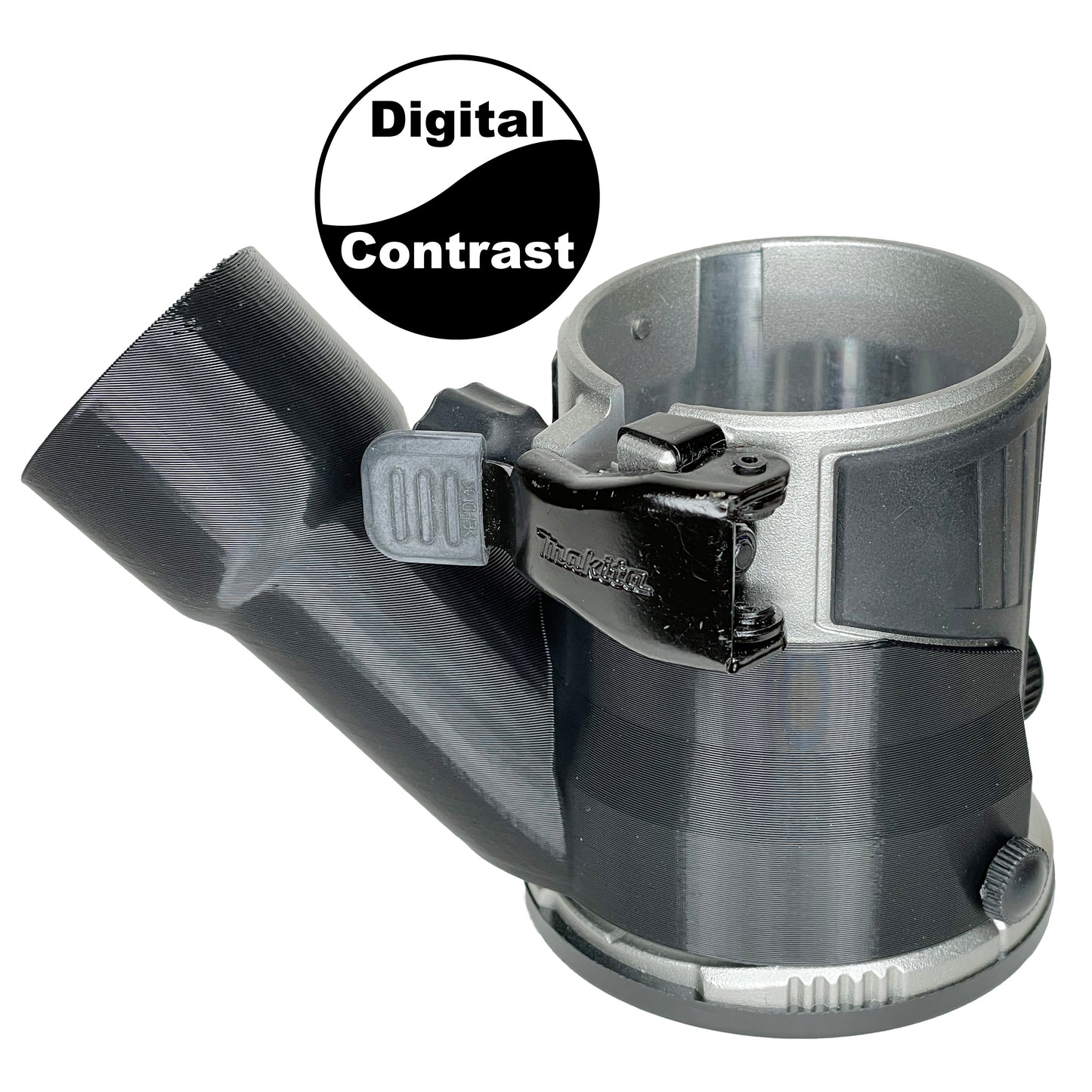 Makita XTR01Z and RT0701C Fixed Base Trim Router Hose Adapter