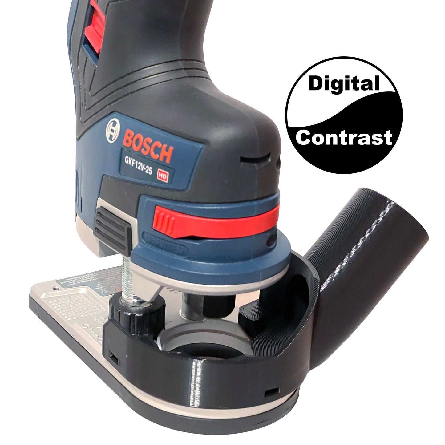 Bosch GKF12V-25N Trim Router Above Base Hose Adapter