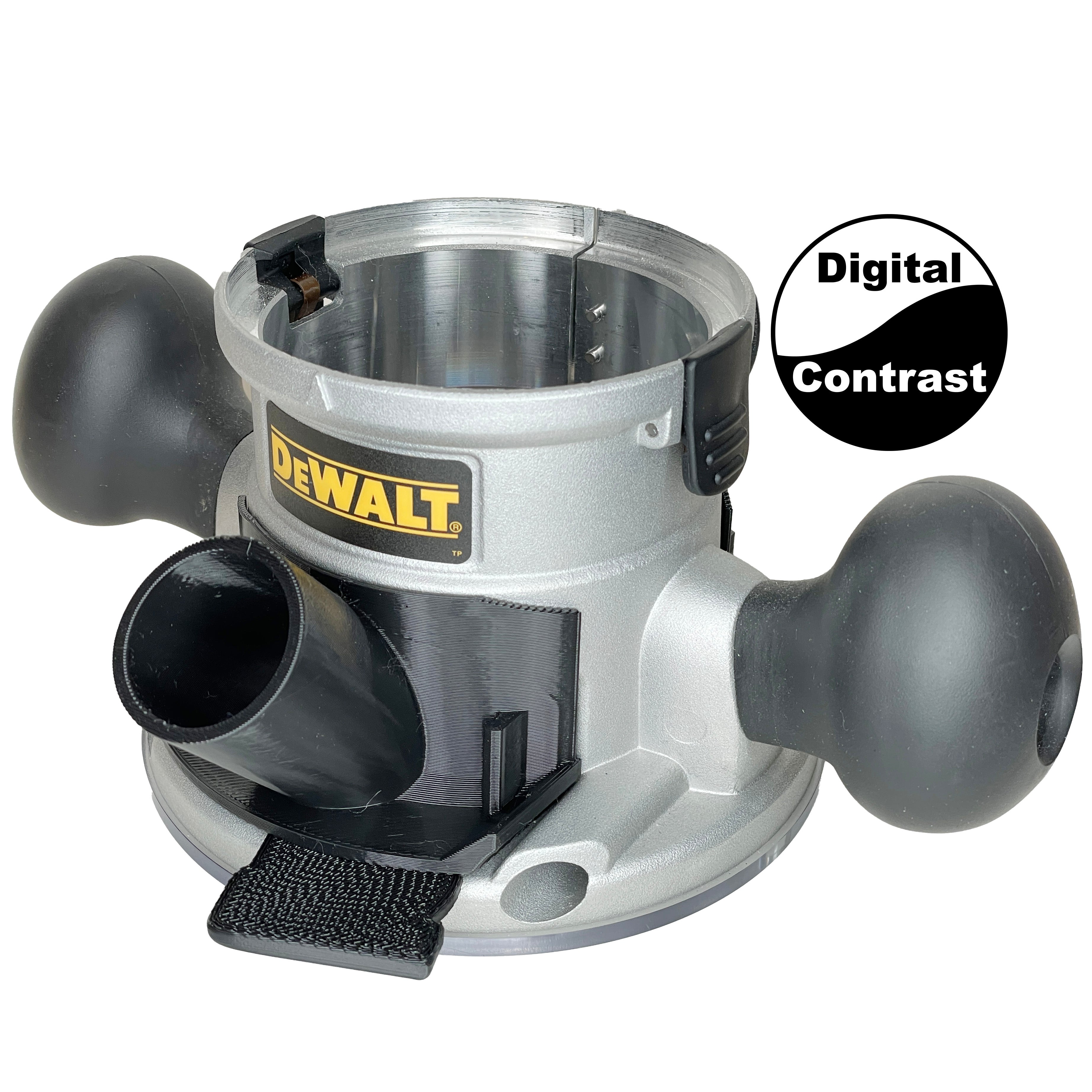 DeWalt 616 618 Fixed Base Router Hose Adapter DigitalContrast